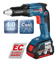 Bosch GSR 18V-EC TE 18V Brushless Screwdriver 2 x 4.0Ah Batts, L-BOXX £369.95